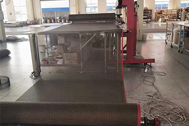 Production of PTFE Teflon Open Mesh Conveyor Belts